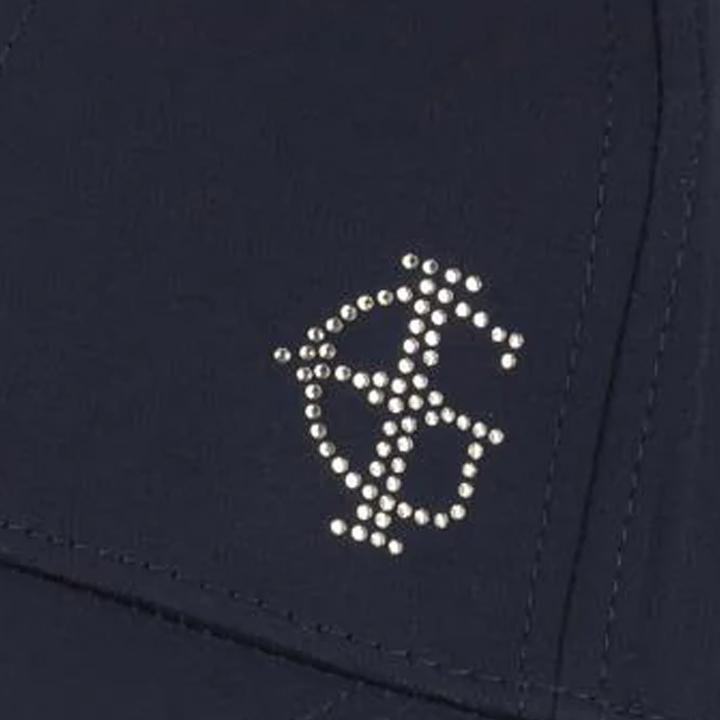Actual product image Island Green Womens/Ladies Diamante Logo Baseball Cap (One size)