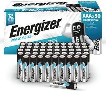 Image du produit Energizer Alcaline Max Plus AAA (50 pcs, AAA / LR03 / Micro / R03 / AM4 / MN2400 / KR03)