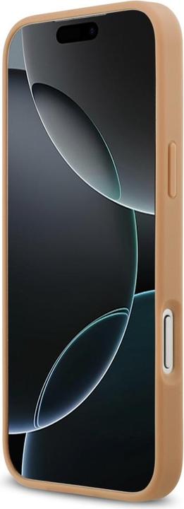 Produktbild Lacoste iPhone 17 Pro Max Back-Cover hul - MagSafe - Monogramme Print With Gold Logo - Rosa (Apple iPhone 17 Pro Max)