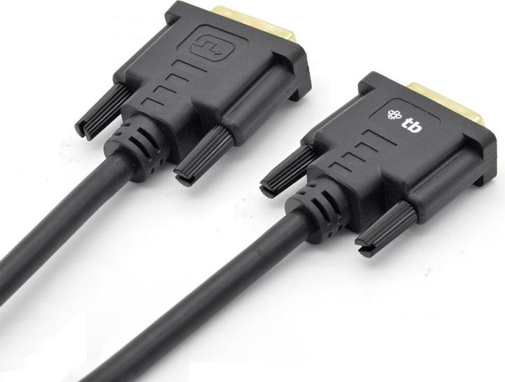 Produktbild Lenovo MM DVI 24 + 1 Kabel 1,8 m. Schwarz, Gold (AKXVD24DVI18B) (1.80 m, DVI)