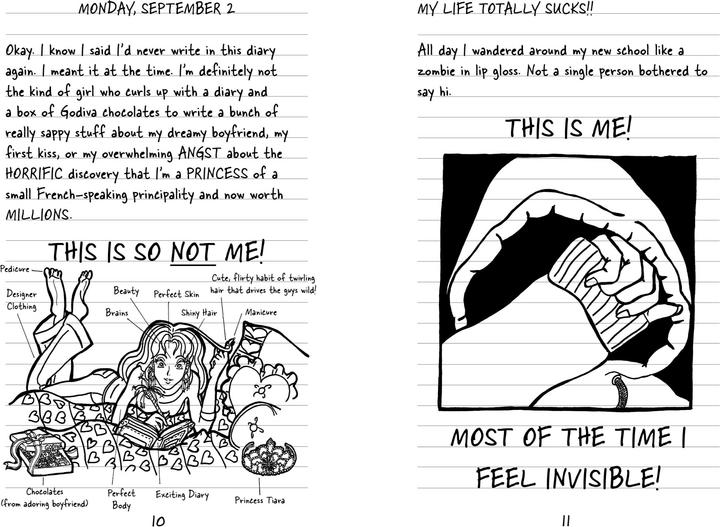 Produktbild Dork Diaries 1 (Englisch, Rachel Renée Russell, 2009)
