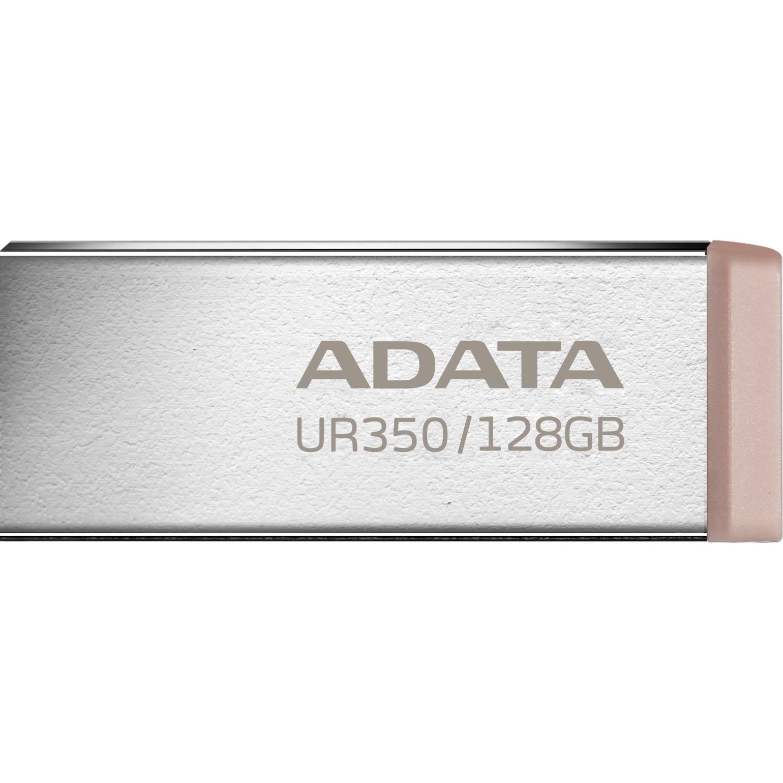 Adata Marrone Pendrive Ur350 Usb3.2 Gen1 Metal (128 Gb, Usb-A), Chiavetta Usb,