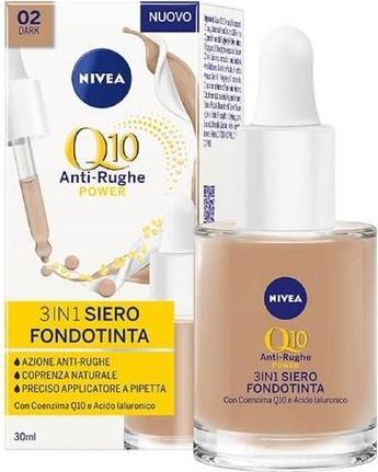 Produktbild NIVEA Anti-Wrinkle Power 3in1 Serum Foundation Dark 30ml (Dunkel)