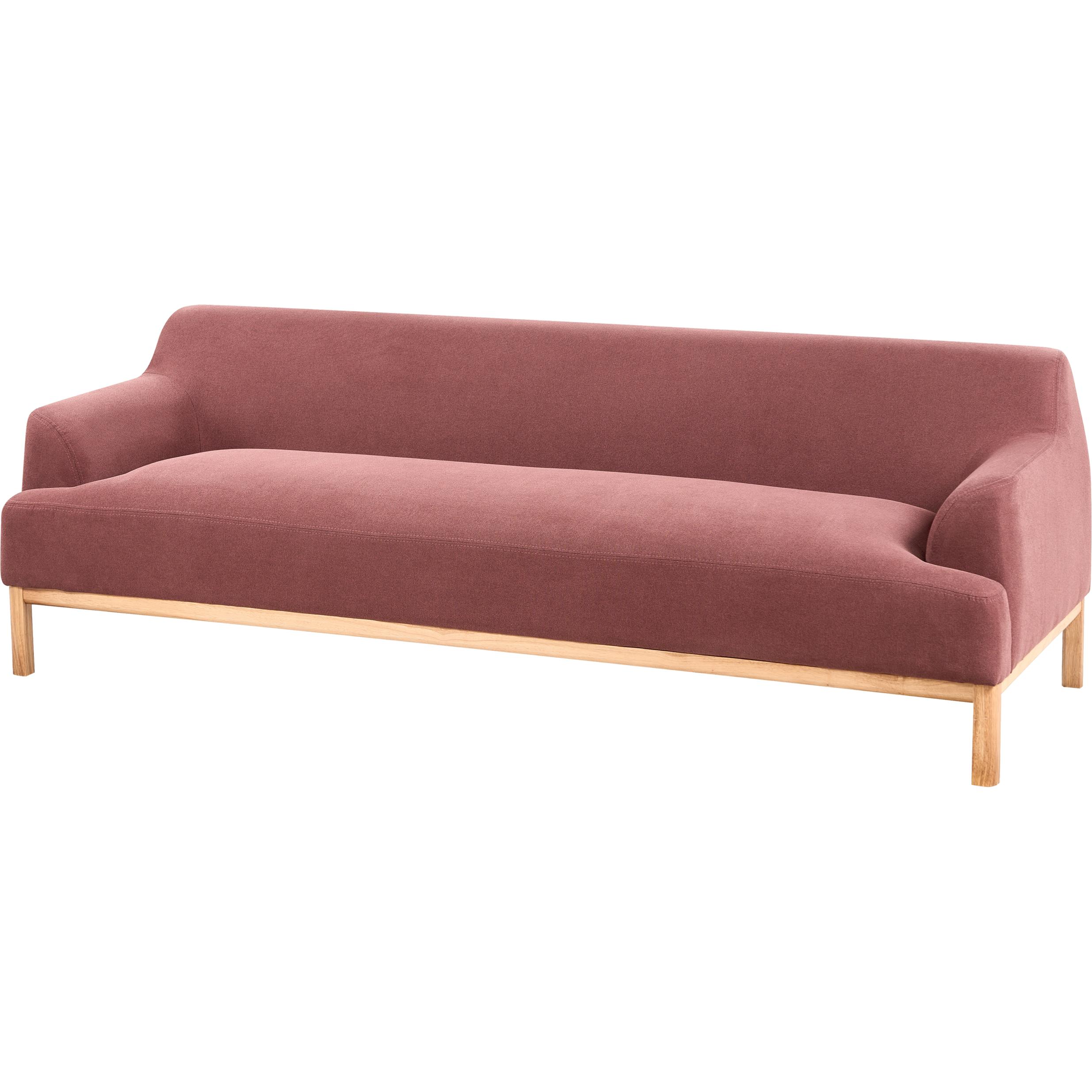 Beliani, Sofa, Sosjo (3-Sitzer)