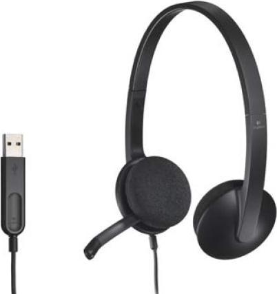 Actual product image Logitech H340 (Cable, USB-A, Skype)