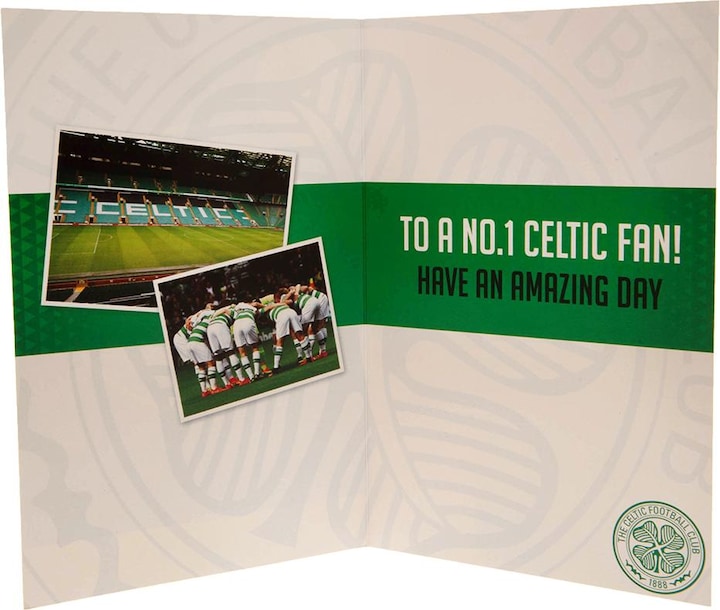 Produktbild Celtic FC Geburtstagskarte mit Aufklebern (1 Stk.)