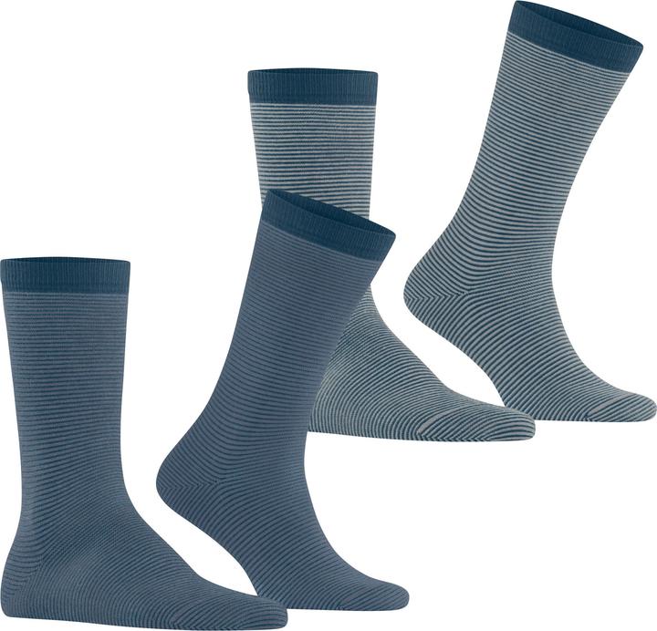 Produktbild Esprit Allover Stripe 2-Pack Herren (2er Pack, 43 - 46)
