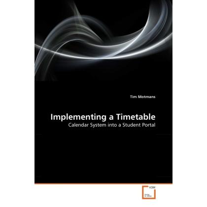 Thumbnail - Implementing a Timetable, Fachbücher von Tim Motmans