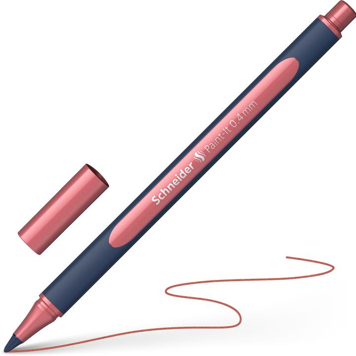 Actual product image Schneider Paint-it rollerball (vintage red metallic, 1 x)