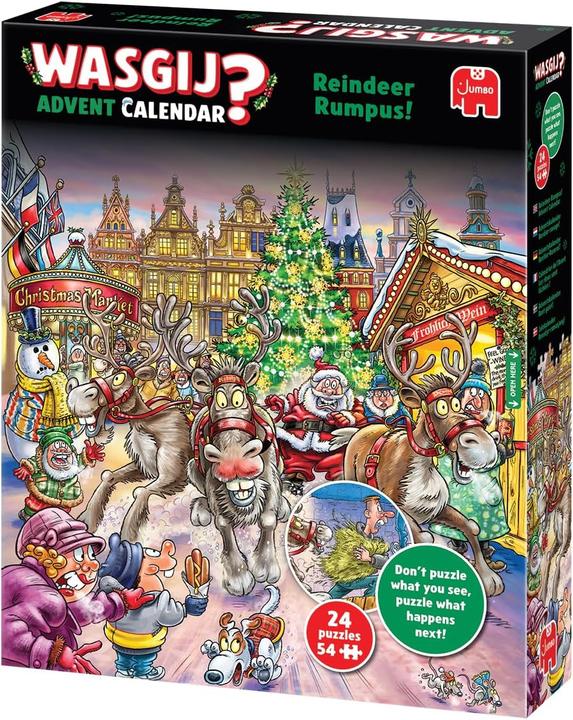 Image du produit Jumbo Puzzle de Noël de Wasgij