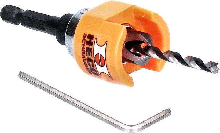 Produktbild Heco Terrassendielen Bohrer 5 mm HSS mit Senkkopf und Anschlag für Holz ( 47375 ) (4 mm)