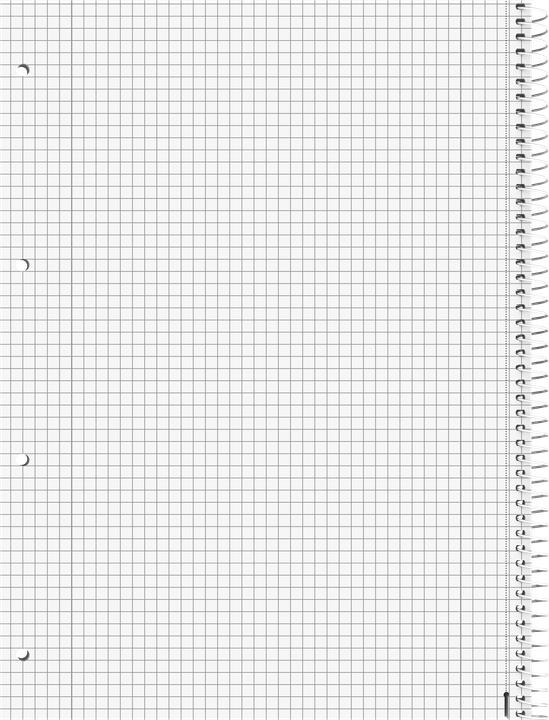 Produktbild Kollegblock Linkshänder A4 kariert Lineatur 28 80 Blatt mit Rand rot (A4, Kariert)