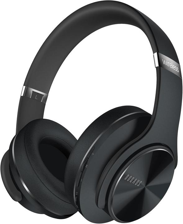 Actual product image Doqaus Bluetooth Over-Ear Kopfhörer mit 3 EQ-Modi (NC, 90 h, Cable, Wireless)
