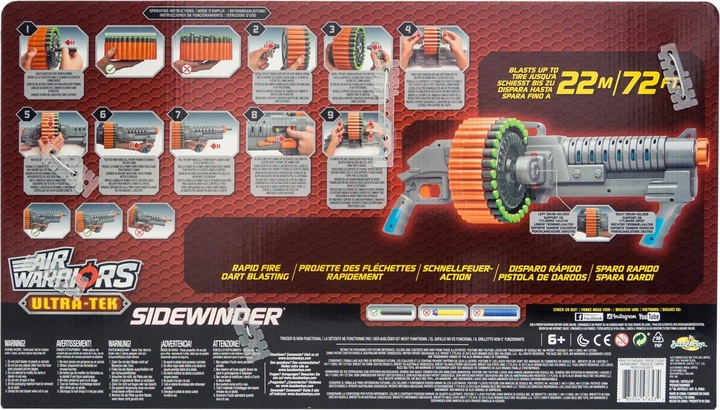 Produktbild Buzz Bee Dartblaster Sidewinder