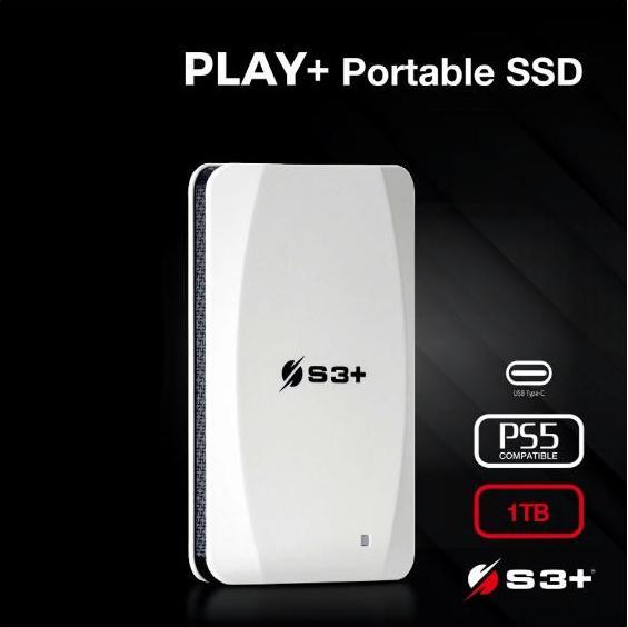 Actual product image S3Plus Technologies S3SSDP1T0 Solid State External Drive 1 TB White (1000 GB)