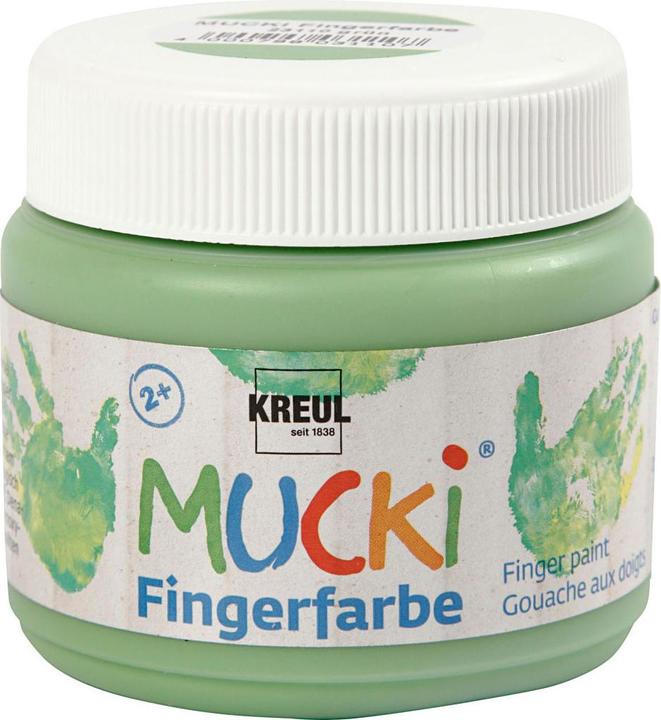 Produktbild Mucki Fingerfarbe (Grün, 150 ml)