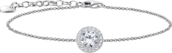 Immagine prodotto Thomas Sabo Bracciale con ciondolo a forma di aureola e pietre bianche (16 cm, Argento 925)