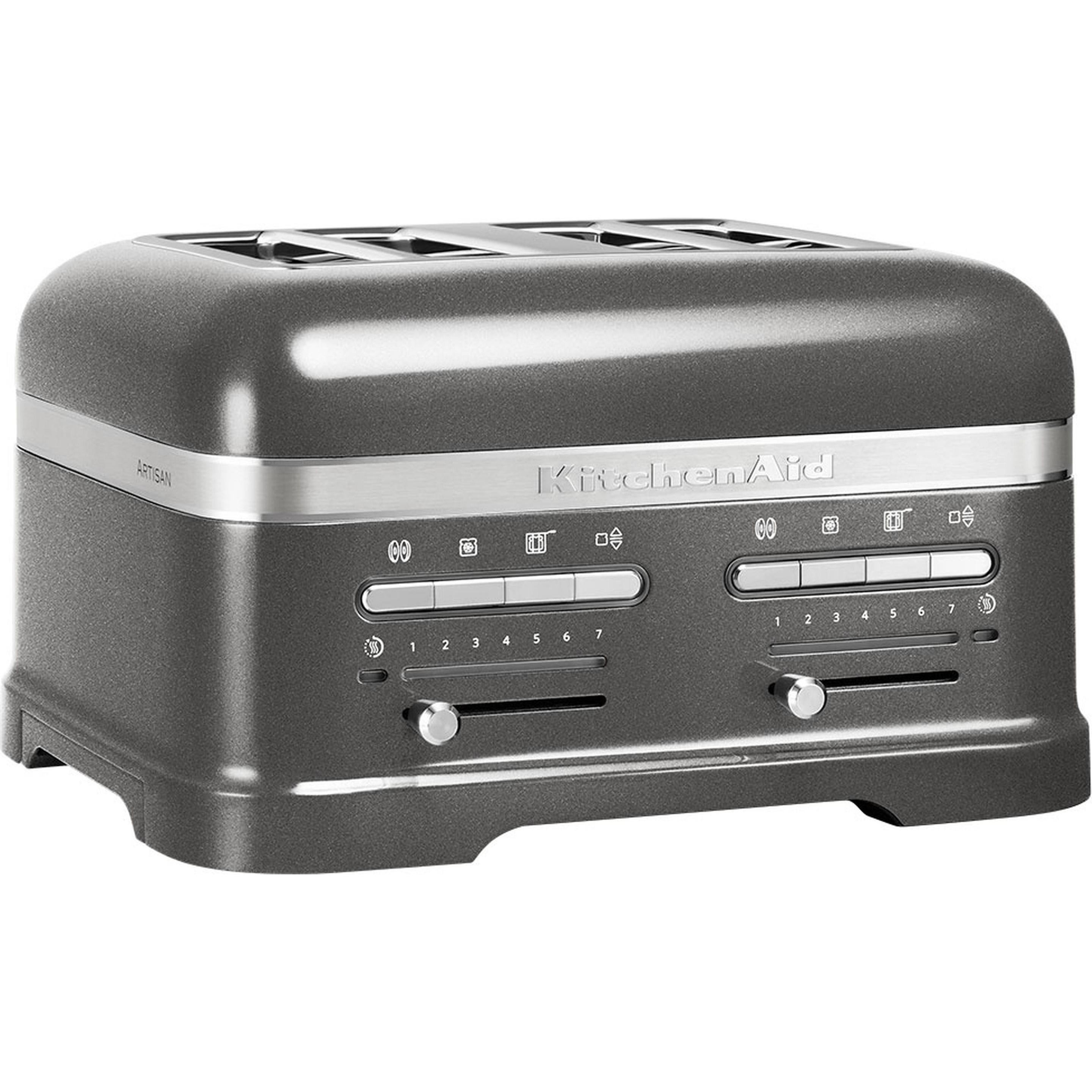 KitchenAid 5KMT4205EMS Artisan, Tostapane, Argento