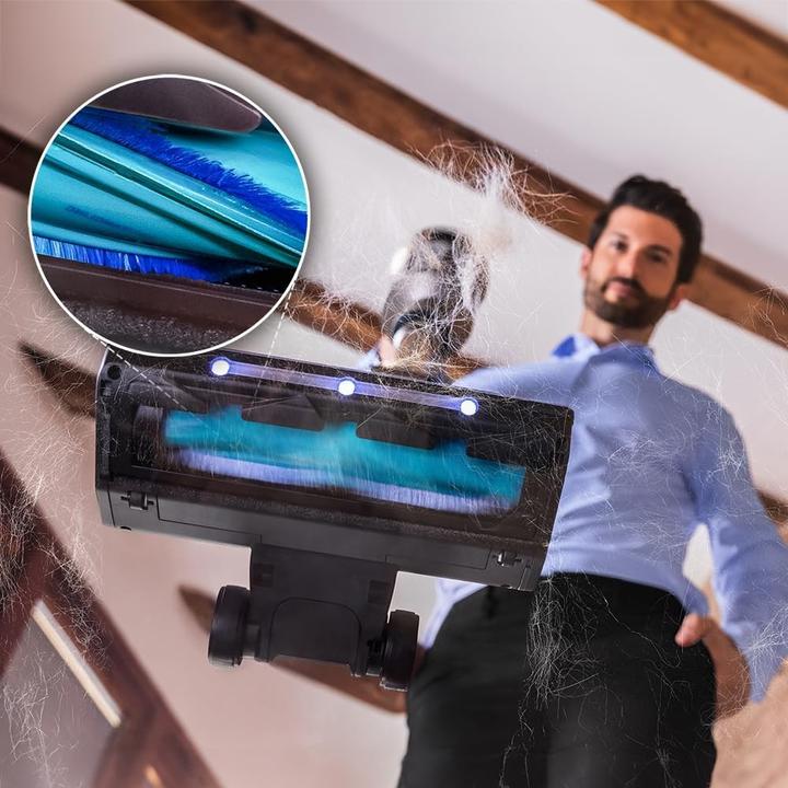 Produktbild Cecotec Drahtloser Staubsauger mit Selbstleerbasis, 220 AW Saugkraft, 90 Min Laufzeit, Anti-Haar-Bürste