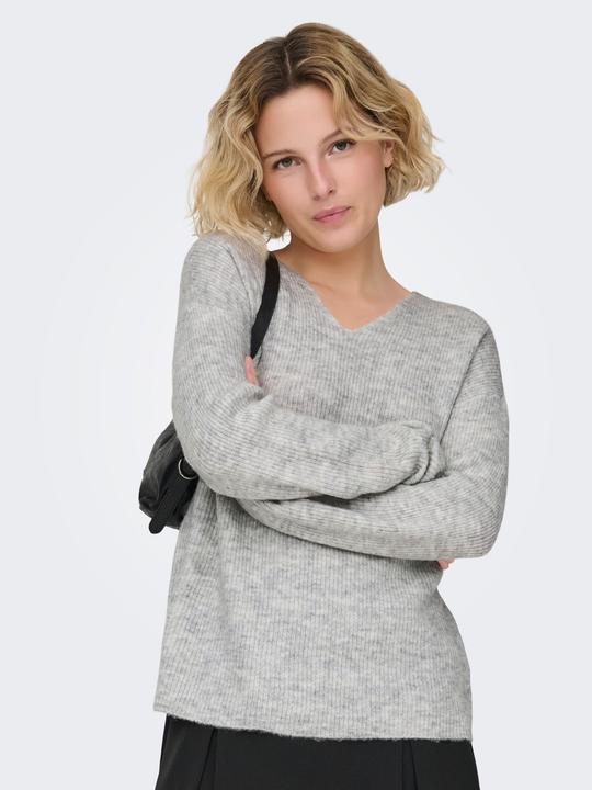 Actual product image Only V-neck knit sweater (M)