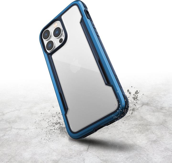 Actual product image X-Doria Raptic Shield Case iPhone 14 Pro Max Armor Cover Blue (Apple iPhone 14 Pro Max)