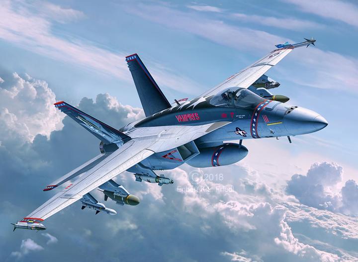 Actual product image Revell F/A-18E Super Hornet