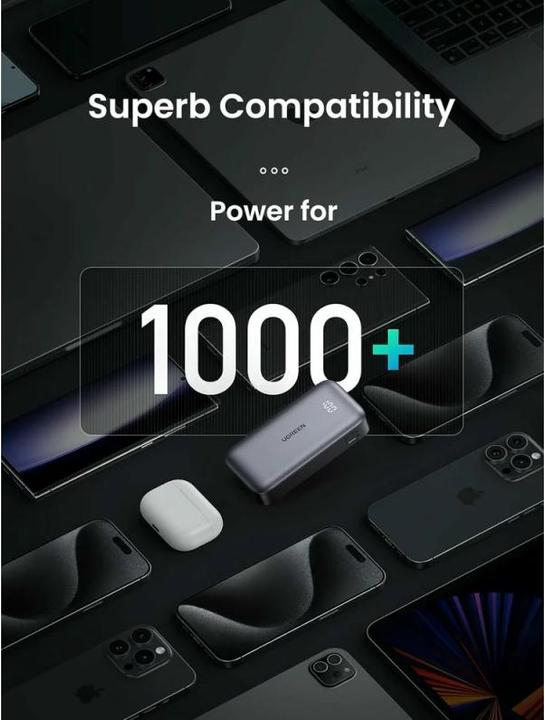 Immagine prodotto Ugreen Nexode (10000 mAh, 30 W, 36 Wh)