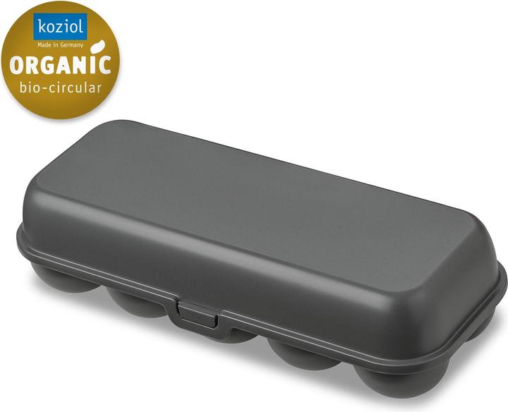 Image du produit Koziol Boîte à oeufs à emporter 27,7 x 11,8 cm, sable (2.52 l)
