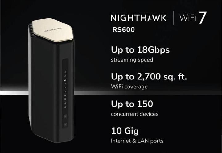 Immagine prodotto Netgear Nighthawk RS600 WiFi 7