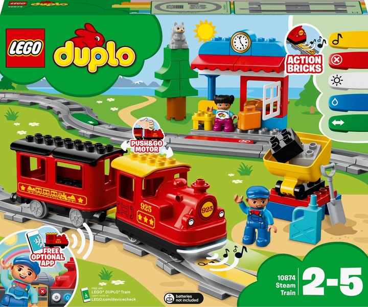 Image du produit LEGO DUPLO Le train à vapeur (10874)