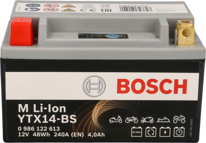 Actual product image Bosch Automotive Ltx14-Bs (12 V, 4 Ah, 105 A)