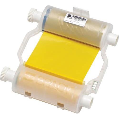 Brady, Etiketten, B30-R10000-YL, Farbband, Gelb, 110.00 mm x 60.00 m, nur zum Drucken auf weisses Material B-59