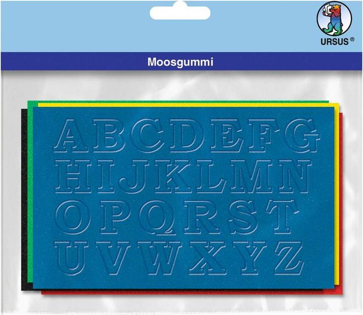 Produktbild Ursus Moosgummi Buchstaben
