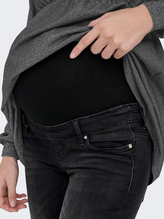 Actual product image Only Maternity OLMBLUSH mid waist flared jeans Flared fit jeans (32)