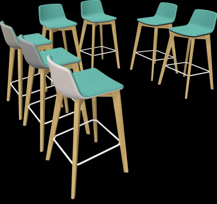 Produktbild Narbutas Twist & Sit Barhocker
