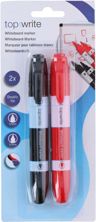 Produktbild Topwrite Whiteboard Marker Double 2pcs (2 x)