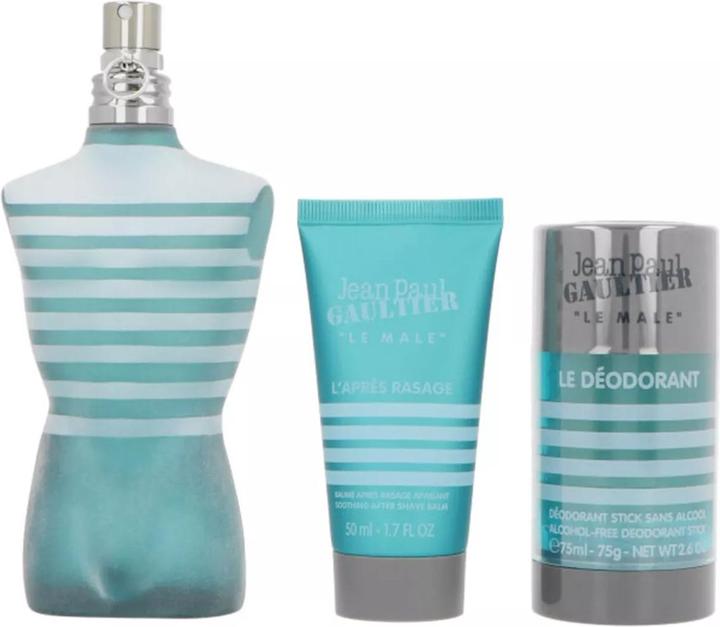 Produktbild Gaultier J.P. LE MALE EDT 125ML+A/S BALM 50ML+DEO STICK 75ML. 3PCS SET (Parfum Set)
