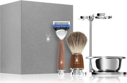 Actual product image Mühle RYTMO shaving set razor Fusion (Shaving brush)