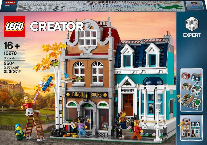 LEGO libreria (10270, LEGO Creator Expert, Set LEGO rari)