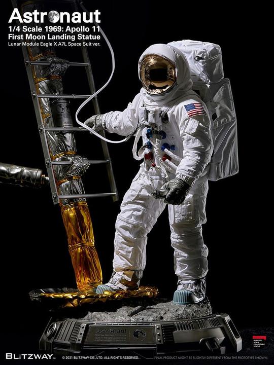 Produktbild Blitzway Apollo 11 LM-5 A7L Astronaut 1/4 Superb Scale Hybrid Statue