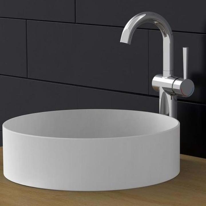 Produktbild Schütte Wasserhahn Bad CORNWALL Waschtischarmatur Chrom Aufsatzwaschbecken Einhebelmischer 79111