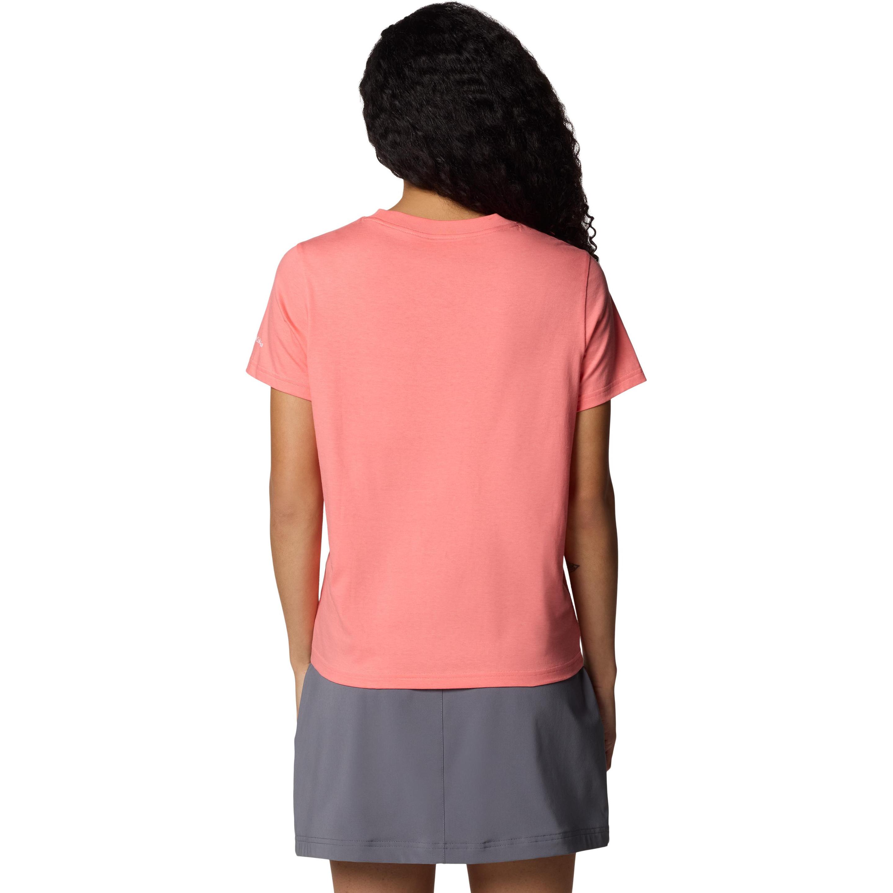 Thumbnail - Columbia, Damen, Shirt, Rolling Bend™ Graphic SS, Rot, (S)