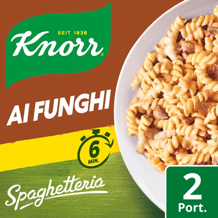 Immagine prodotto Knorr Pasta Ai Funghi con Salsa di Funghi (218 g)
