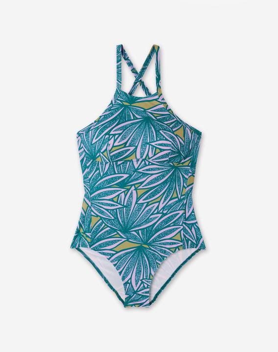 Produktbild Olaian Badeanzug Damen Andrea Flow blau/violett (46)