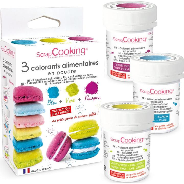 Produktbild ScrapCooking Farbbpulver Set