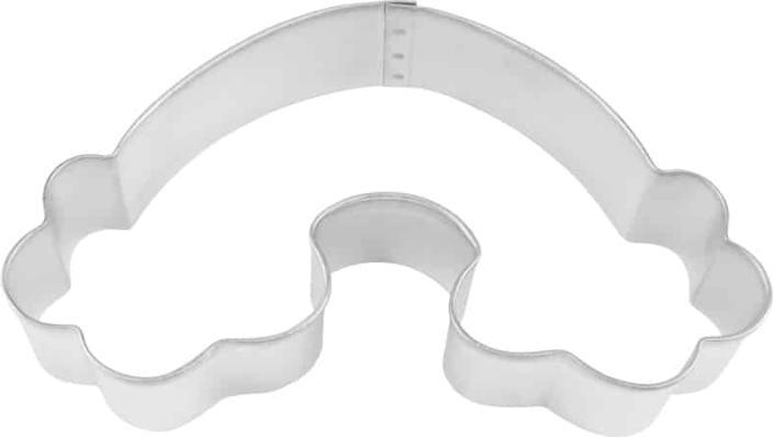 Creative Party Ausstecher Regenbogen, 12 x 7 cm