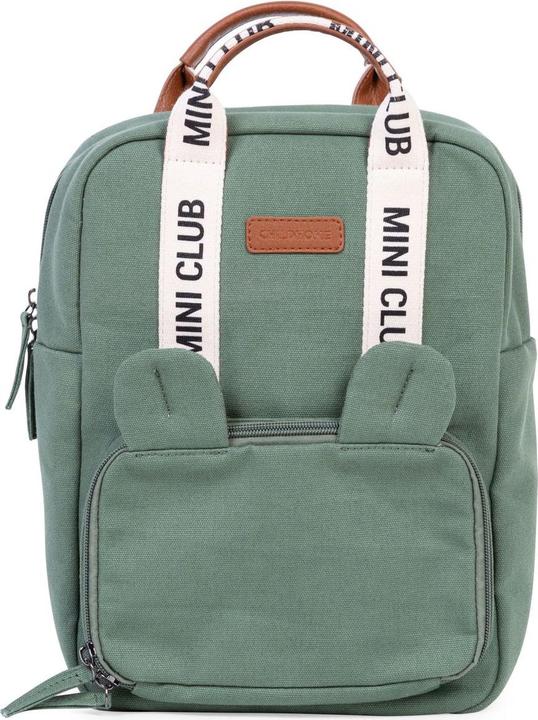 Produktbild Childhome Kinderrucksack Club Signature canvas grün (7 l)