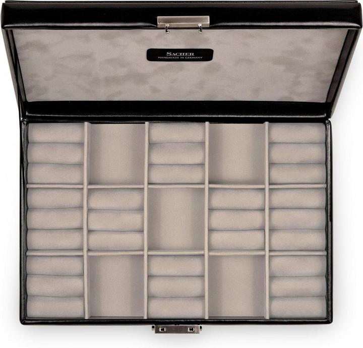 Image du produit Sacher M9.A09.010421 - Etui pour bagues clous d'oreilles etc. VARIO CASO vario caso noir cuir