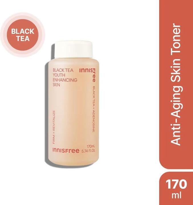Actual product image Innisfree Black Tea Youth Enhancing Lotion (120 ml, 24h cream)