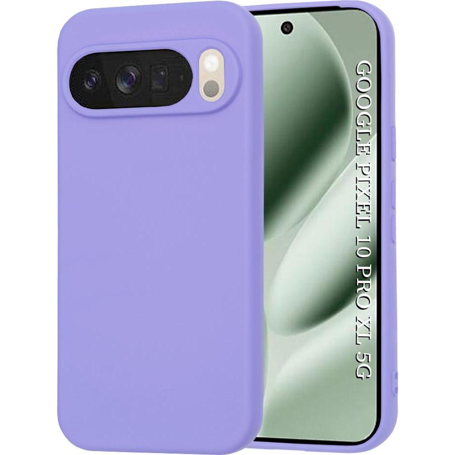 Techsuit - SoftFlex - Google Pixel 10 Pro XL - Light Purple (Google Pixel 10 Pro XL), Cover smartphone, Viola
